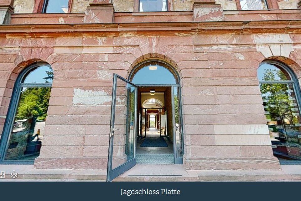 Verborgenes Wiesbaden - 3D Rundgang durch das Jagdschloss Platte