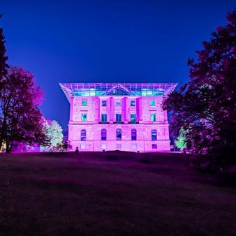 Wiesbaden leuchtet am Jagdschloss Platte