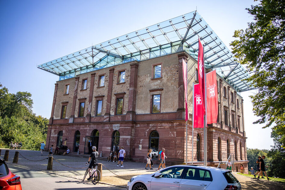 Jagdschloss Platte Außenaufnahme