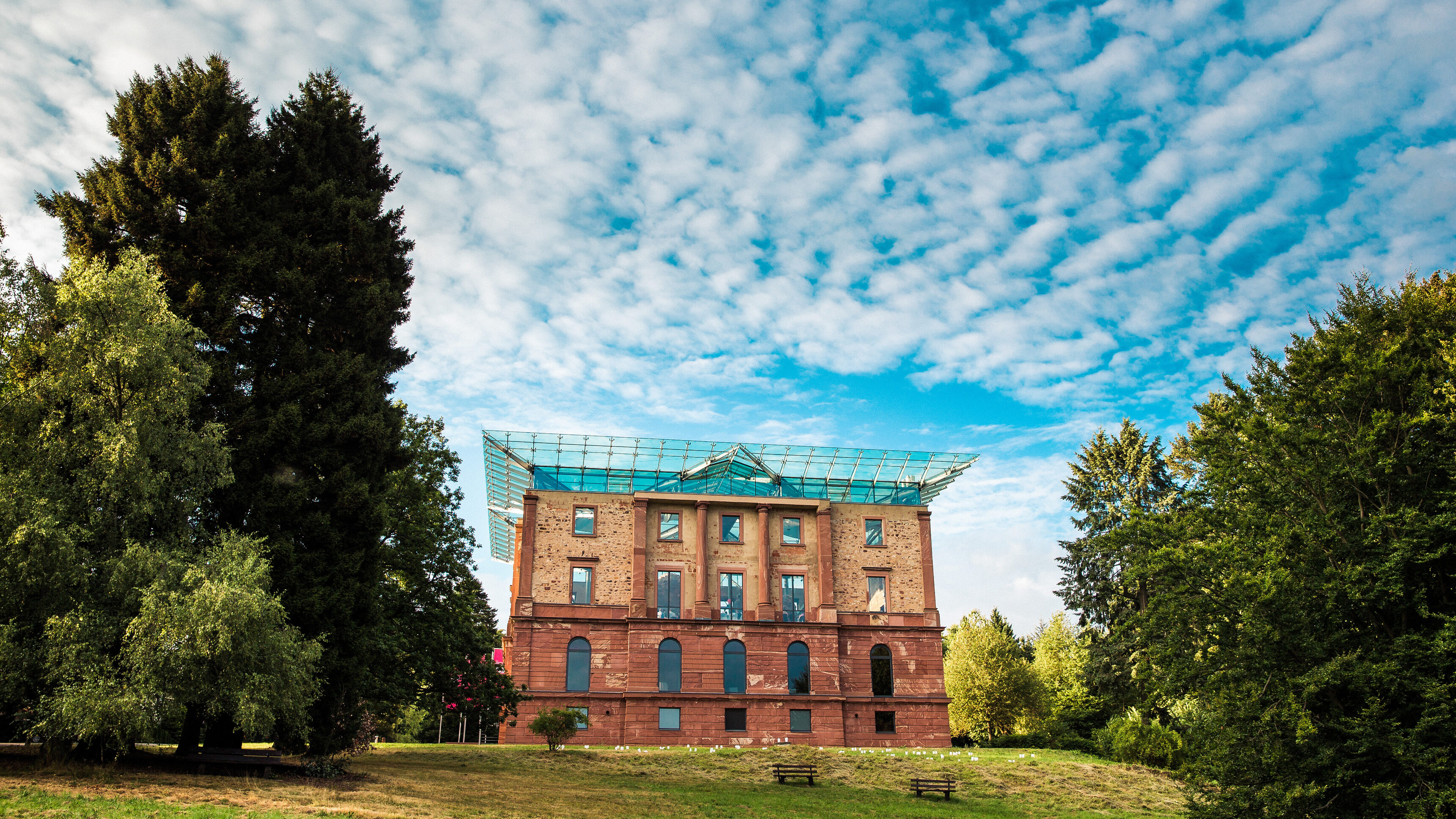 Pavillon de chasse de Platte - vue extérieure